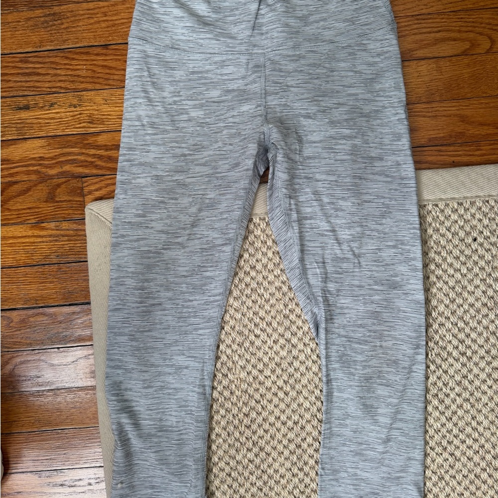 Lululemon Gray Heather Leggings